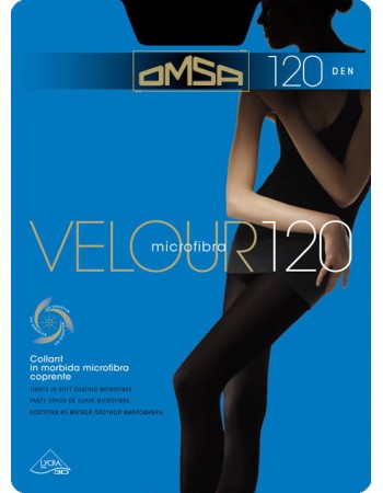 120 Den Omsa чорапогащник Velour размер L
